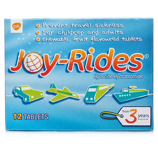 buy joy rides travel sickness tablets