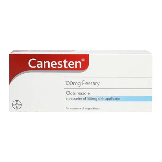 Canesten Pessary 100mg - 6 Pessaries With Applicator