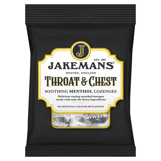 Jakemans Throat and Chest Lozenges 160g