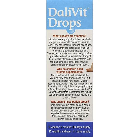 DaliVit Multivitamin Drops - 25ml