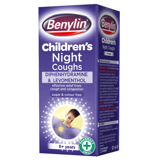 Benylin Children's Night Coughs 6+ Years – 125ml