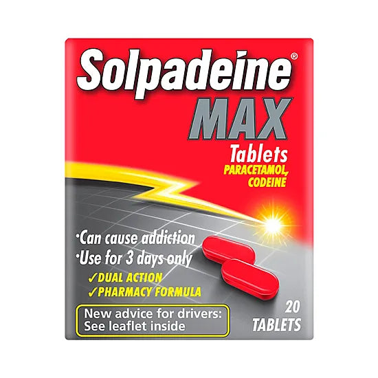 Solpadeine Max (Codeine/Paracetamol)