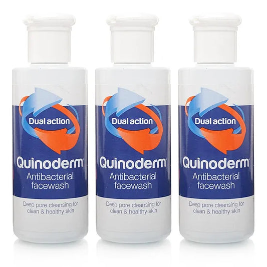 Quinoderm Antibacterial Face Wash - 150ml | Pack