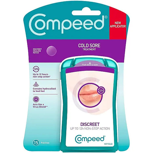 Compeed Cold Sore Discreet Healing Patch - 15 Patches