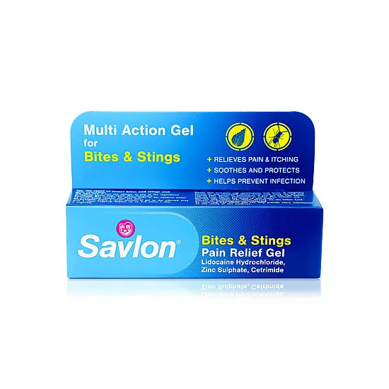 Savlon Bites & Stings Pain Relief Gel 20g Vision Pharmacy