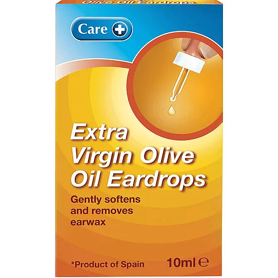 Care Extra Virgin Olive Oil Ear Drops 10ml Vision Pharmacy