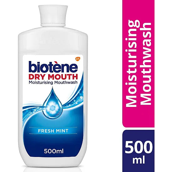 Biotene Dry Mouth Care Oral Rinse Fresh Mint - 500ml