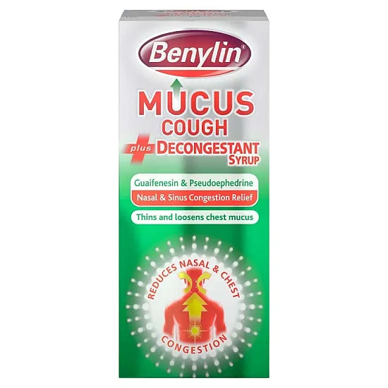 Benylin Mucus Cough With Decongestant Syrup