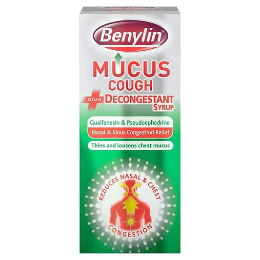 Benylin Mucus Cough With Decongestant Syrup