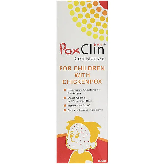 PoxClin Cool Mousse For Children With Chickenpox - 100ml