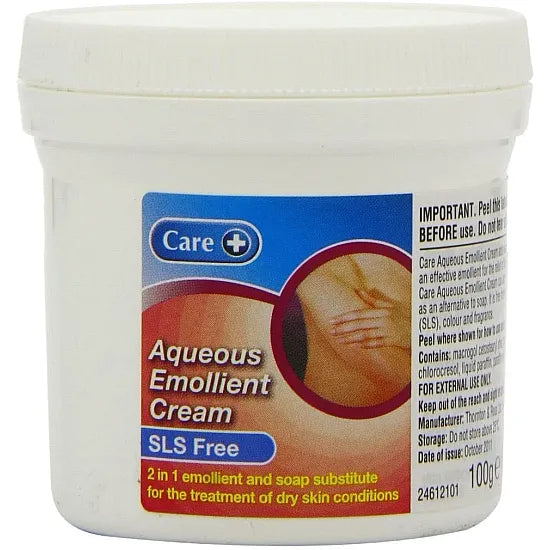 Care Aqueous Emollient Cream (SLS Free) - 100g
