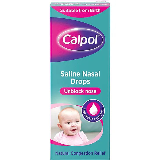 Calpol Saline Nasal Drops - 10ml