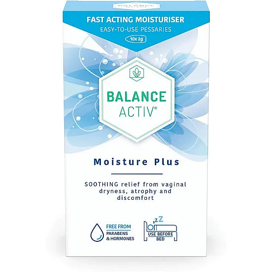 Balance Activ Menopause Moisture Plus - 10 Pessaries