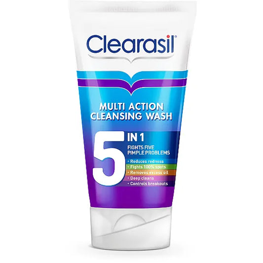 Clearasil Multi-Action 5-In-1 Cleansing Wash - 150ml