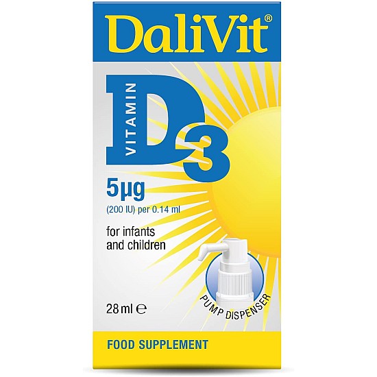DaliVit Vitamin D3 Drops - 28ml