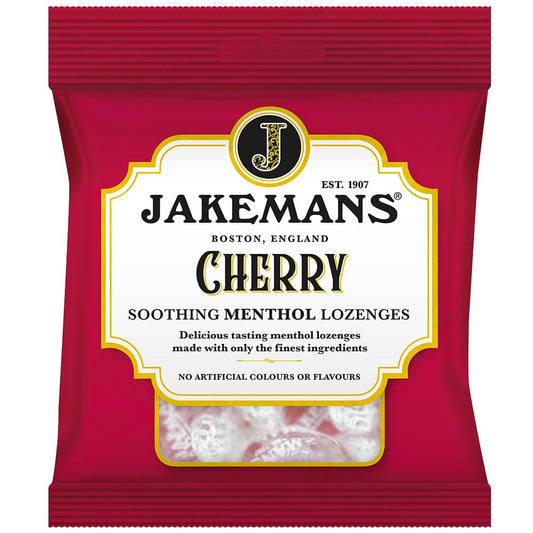 Jakemans Cherry Throat Lozenges 73g