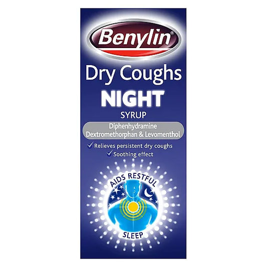 Benylin Dry Cough Night Syrup – 150ml