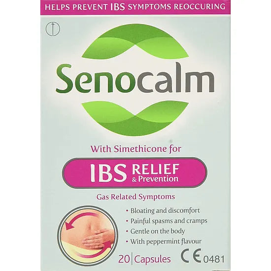 Senocalm IBS Relief & Prevention - 20 Capsules