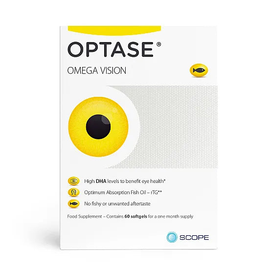 OPTASE (ACTASE) Omega Vision - 60 Softgels