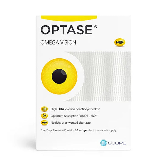 OPTASE (ACTASE) Omega Vision - 60 Softgels