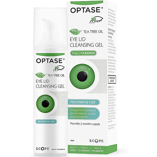 OPTASE TTO Eye Lid Cleansing Gel - 50ml