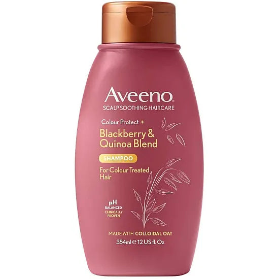 Aveeno Colour Protect+ Blackberry & Quinoa Blend Shampoo - 354ml