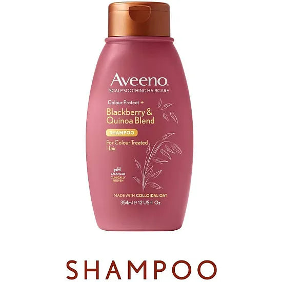 Aveeno Colour Protect+ Blackberry & Quinoa Blend Shampoo - 354ml