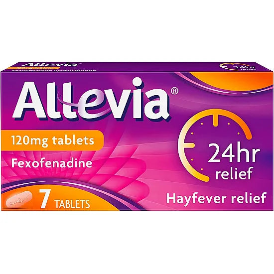 Allevia Fexofenadine 120mg - 7 Tablets