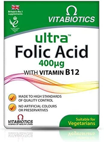 Ultra Folic Acid -60 Tablets