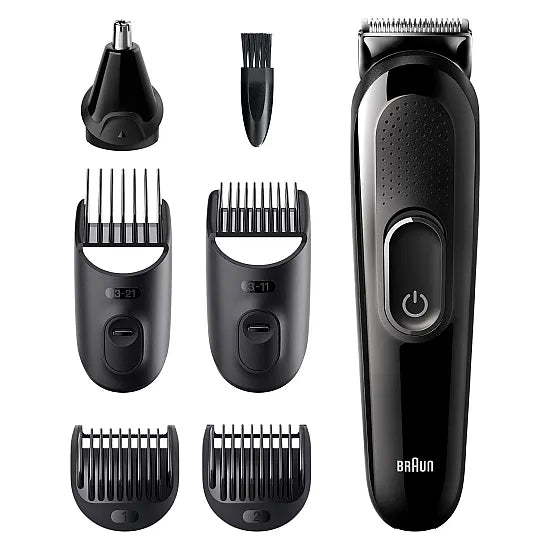 Braun MGK3220 - Beard Trimmer And Hair Clipper For Men 6-in-1 Trimmer