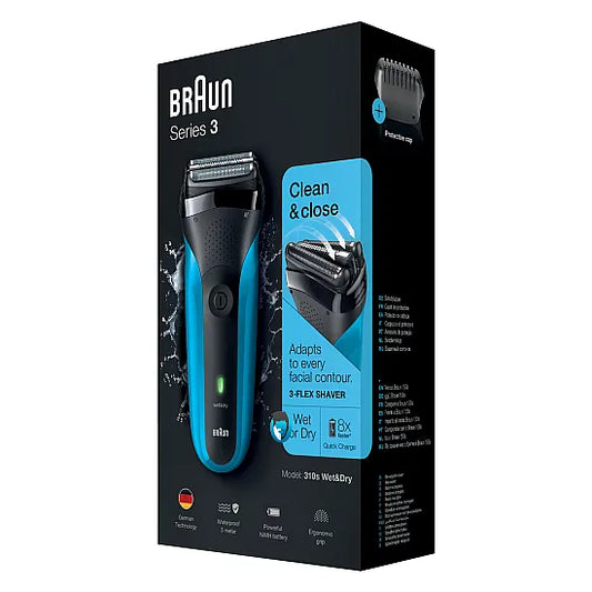 Braun Series 3 310 - Electric Shaver For Men with Precision Beard Trimmer