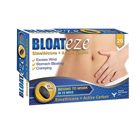 Bloateze Trapped Wind 50mg - 20 Tablets