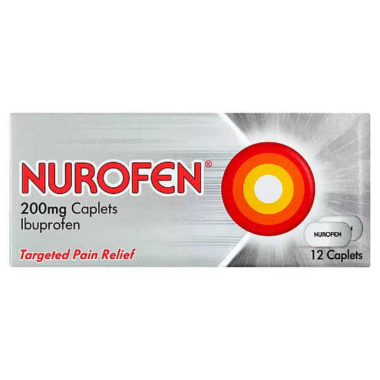 Nurofen Pain Relief 200mg Capsules - 12 caplets
