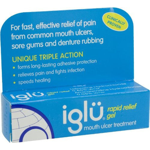 Iglu Rapid Relief Mouth Ulcer Treatment - 8g