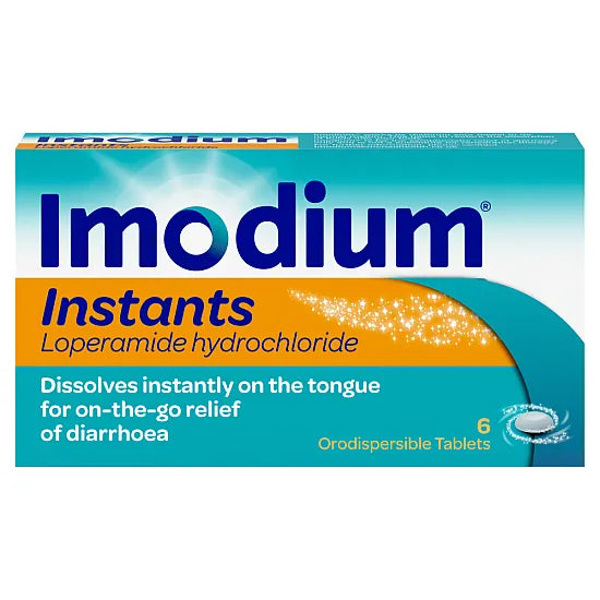 Imodium Instants (2mg) - 6 Orodispersible Tablets