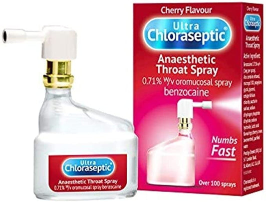 Ultra Chloraseptic Anaesthetic Throat Spray Cherry – 15ml