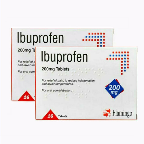 Flamingo Pharma 200mg Pain Relief, 16 Tablets