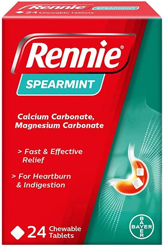 Rennie Spearmint Digestif - 24 tablets