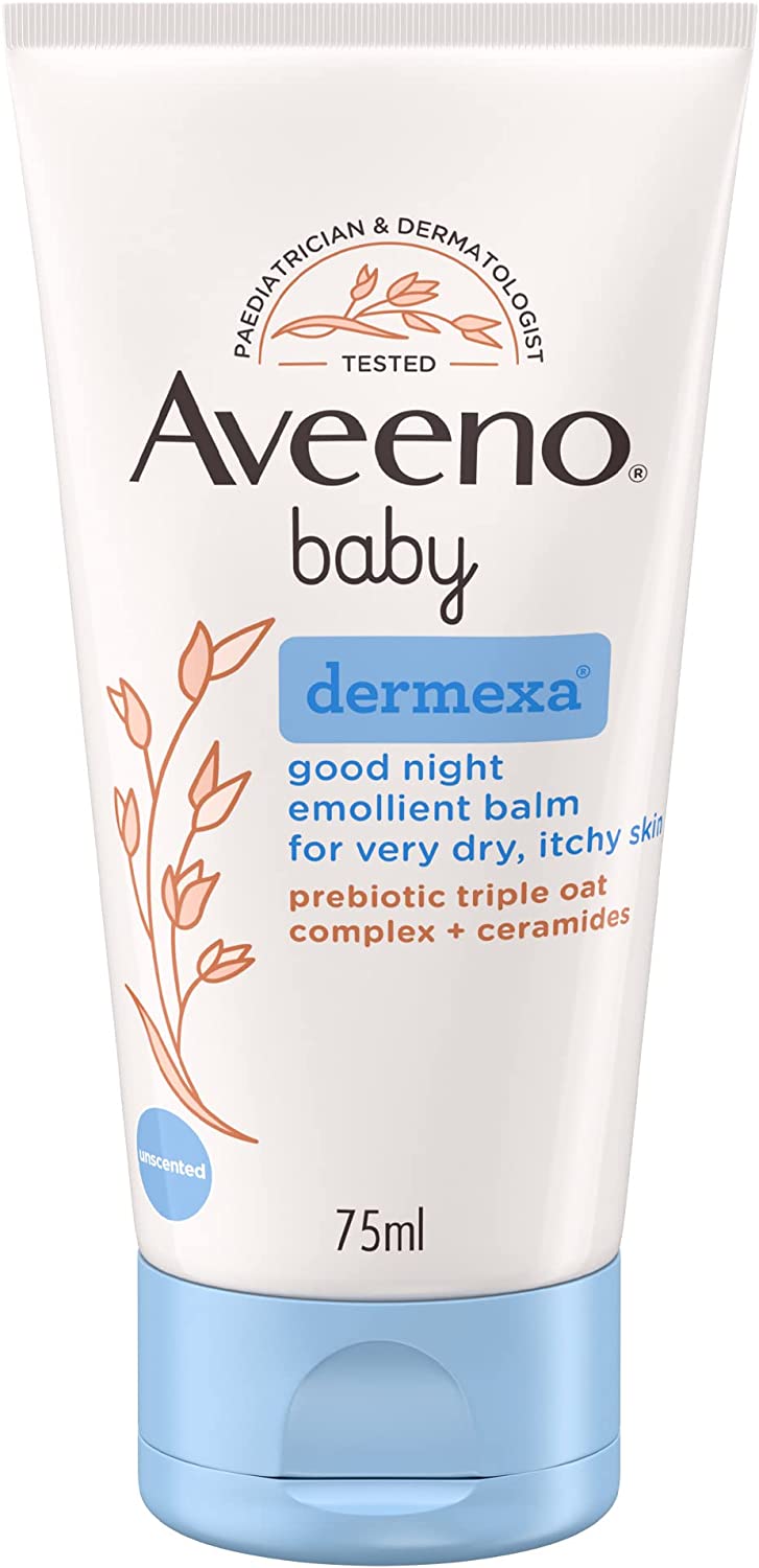 Aveeno Baby Dermexa Good Night Emollient Balm 75ml