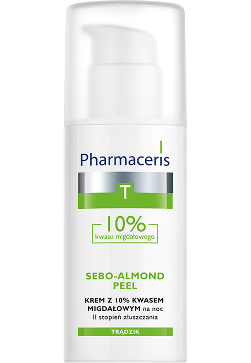 Pharmaceris T Sebo-Almond Peel 10% Exfoliating Night Cream-50ml