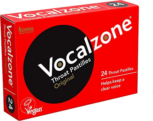 Vocalzone Original Throat Pastille - 24 Pastilles