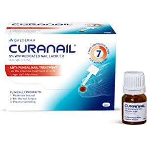Curanail 5% Medicated Fungal Nail Lacquer - 3ml