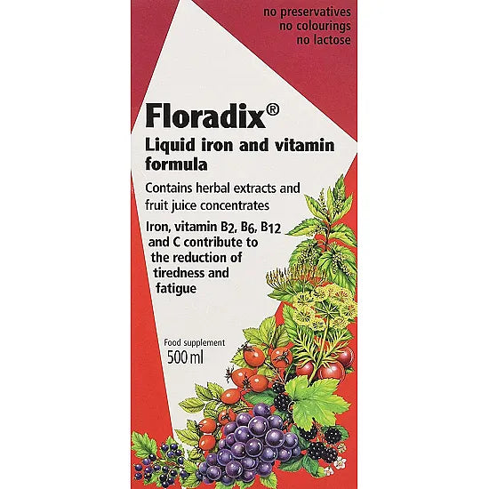 Floradix Liquid Iron & Vitamin Formula
