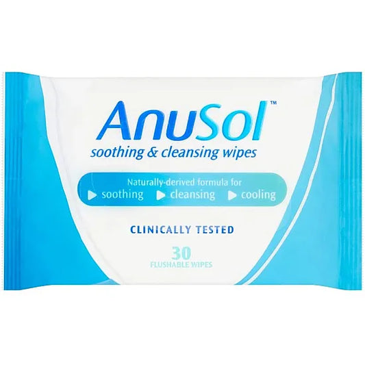 Anusol Soothing & Cleansing Wipes - 30 Pack