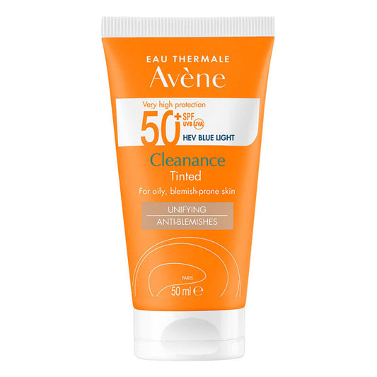 Avene Very High Protection Cleanance Tinted SPF50+ Sun Cream for Blemish-prone Skin50ml