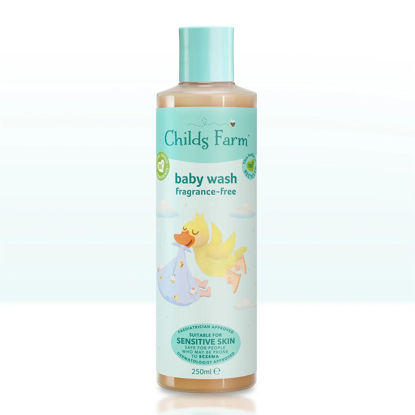 Childs Farm Fragrance Free Baby Body Wash - 250ml