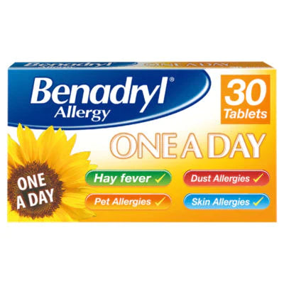 Benadryl Allergy One-a-day 10mg