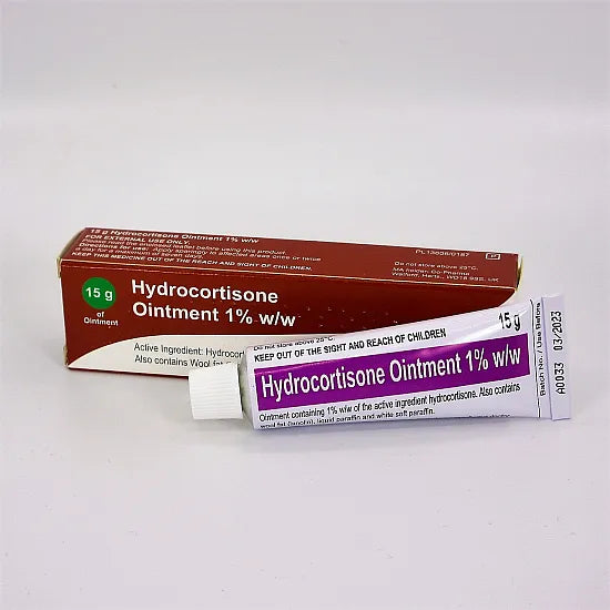 1 x Hydrocortisone Ointment 15g, Bite, Sting and Itch Relief