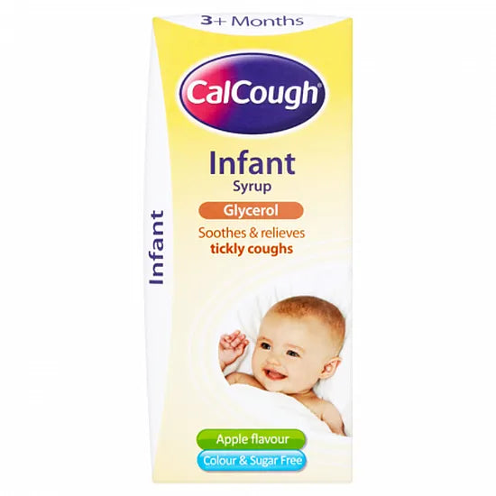Calcough Infant Syrup For Tickly Coughs Apple – 125ml