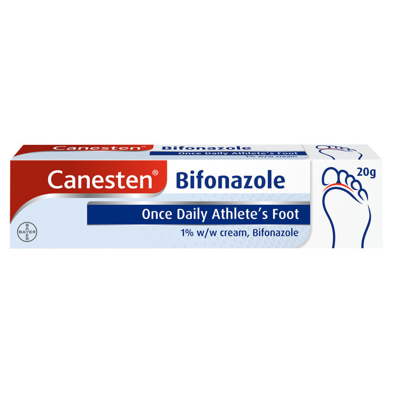 Canesten Bifonazole Once Daily Athletes Foot Cream 1%=20g